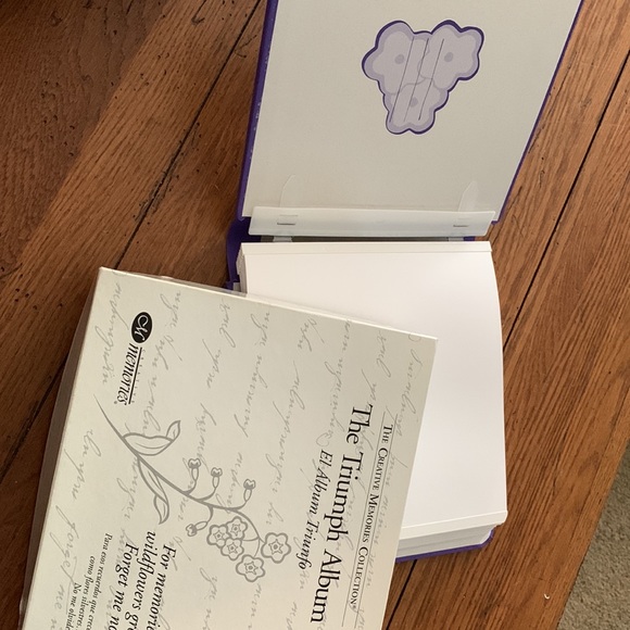 Creative Memories Forget Me Not Album for Alzheimers Awareness - Picture 2 of 4